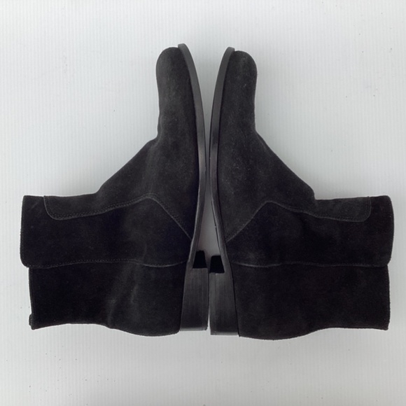 La CANADIENNE Black Suede Waterproof Ankle Boots Size 10 - Picture 5 of 9